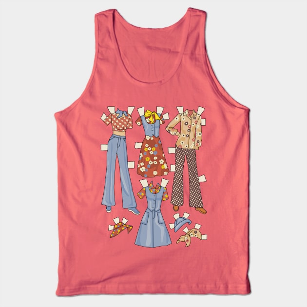 Groovy Threads Tank Top by Slightly Unhinged